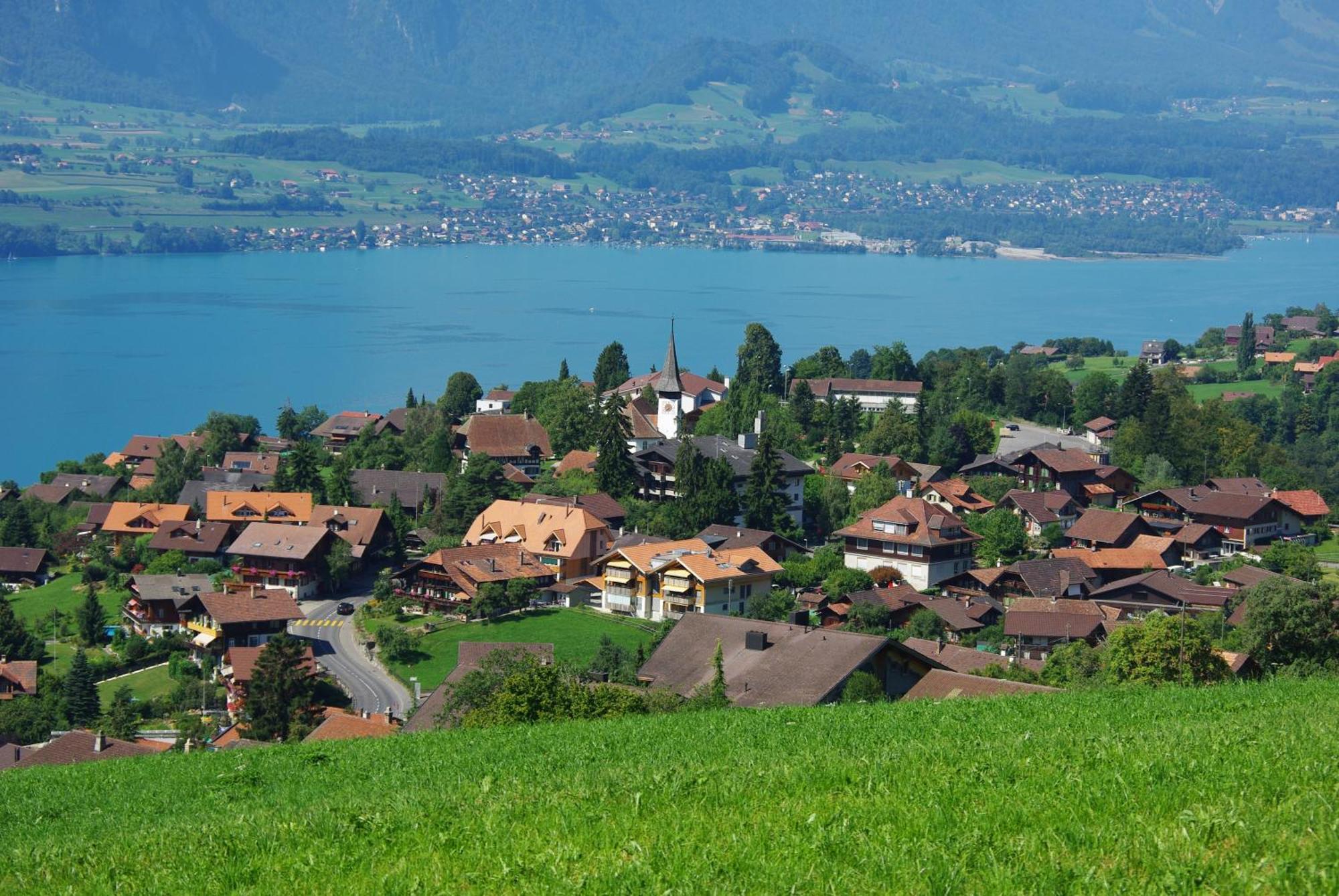 Hotel Adler Sigriswil Exteriör bild